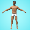 JOHAR - GREAT RIGGED 3D CHARACTER CARTOON- Base Mesh