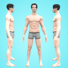 STYLIZED BASE MESH - LEVY - NEW 3D MALE CHARACTER! - Image 2