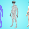 STYLIZED BASE MESH - LEVY - NEW 3D MALE CHARACTER! - Image 3