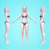 NEW RIGGED 3D CHARACTER! - FIORELLA- FEMALE BASE MESH - Image 2