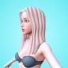 NEW RIGGED 3D CHARACTER! - FIORELLA- FEMALE BASE MESH - Image 5