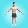 MALE BASE MESH - AARON - AWESOME CARTOON 3D CHARACTER