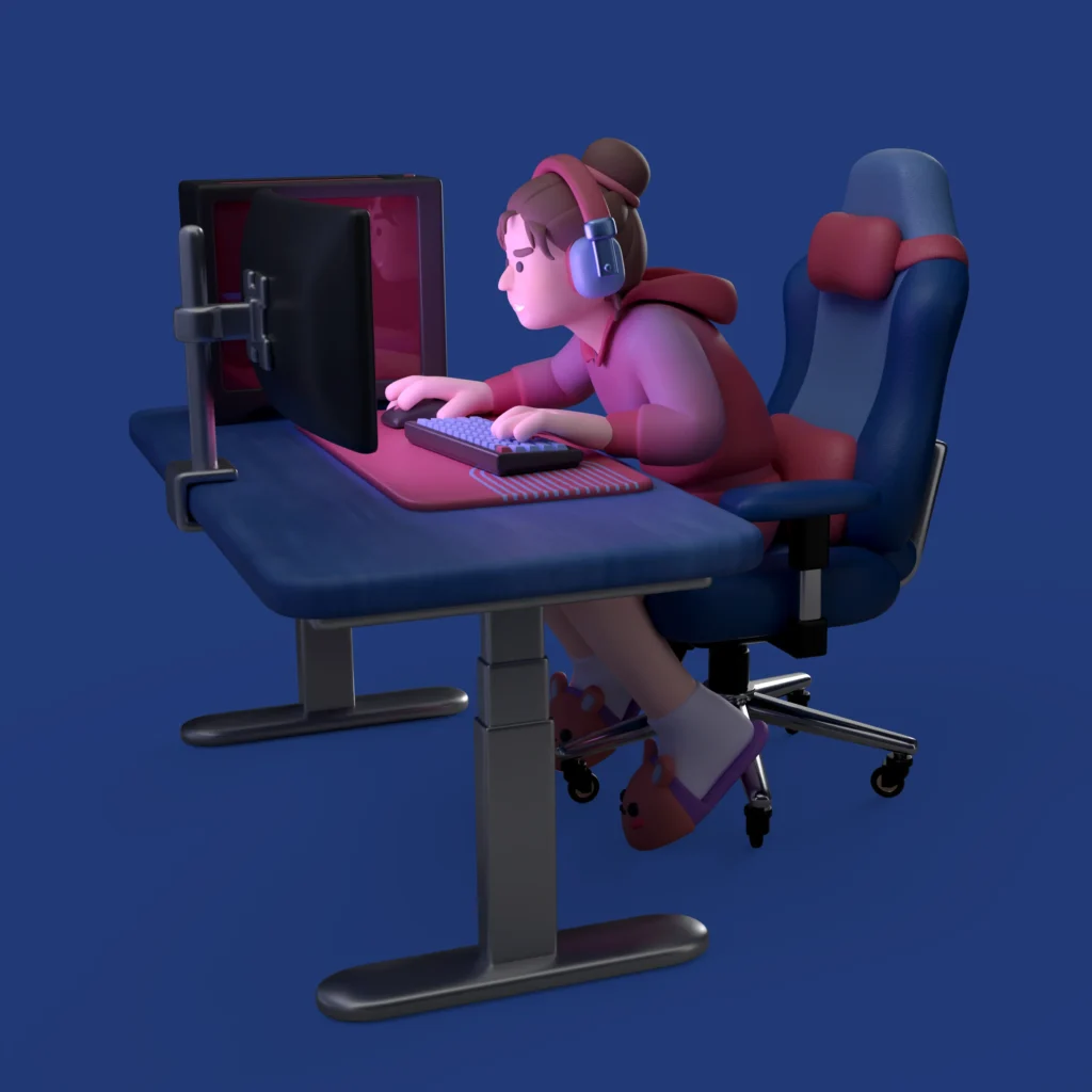 3d characters for video games